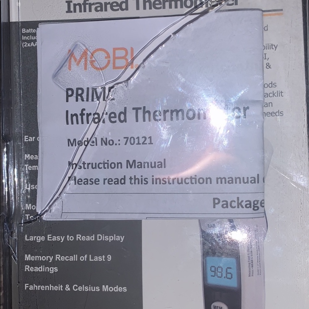 Digital Infrared Thermometer - Picture 2 of 2